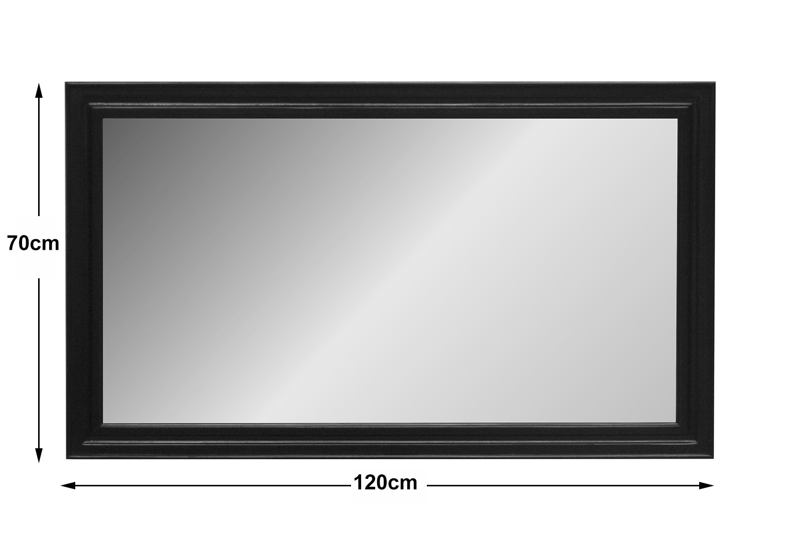 Versailles Wall Mirror - French Noir - Image 2