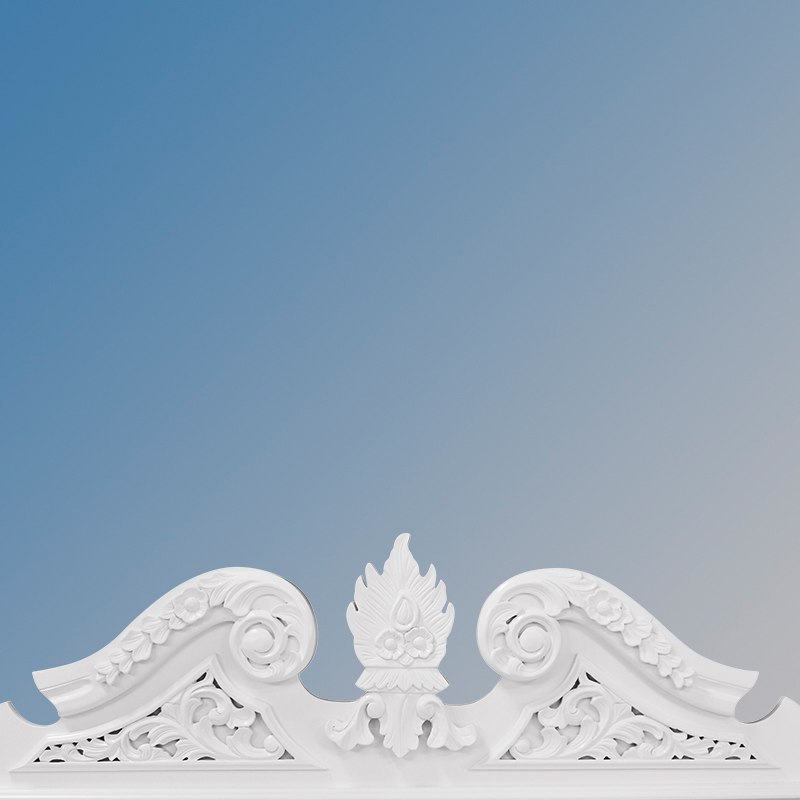 Imperial Four Poster Canopy Mahogany Bed - French White - Image 7