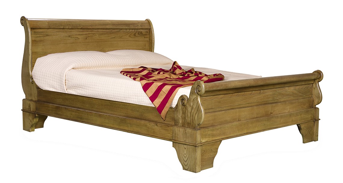 Provence Low End Sleigh Bed