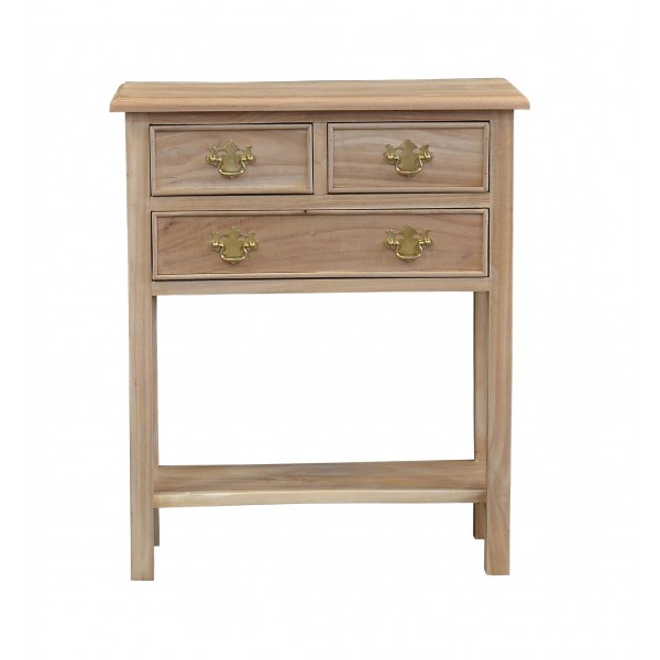 Mindi Three Drawer Telephone Cabinet