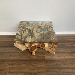 Teak Tree Root - Square Coffee Table