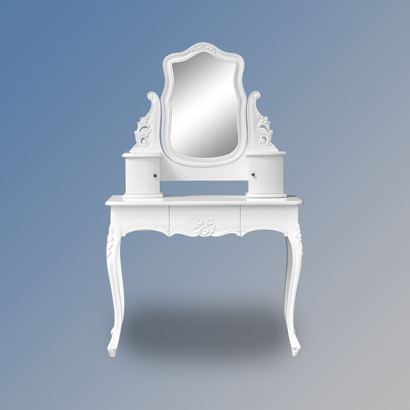 Louis XV Julliette - Dressing Table - French White Colour